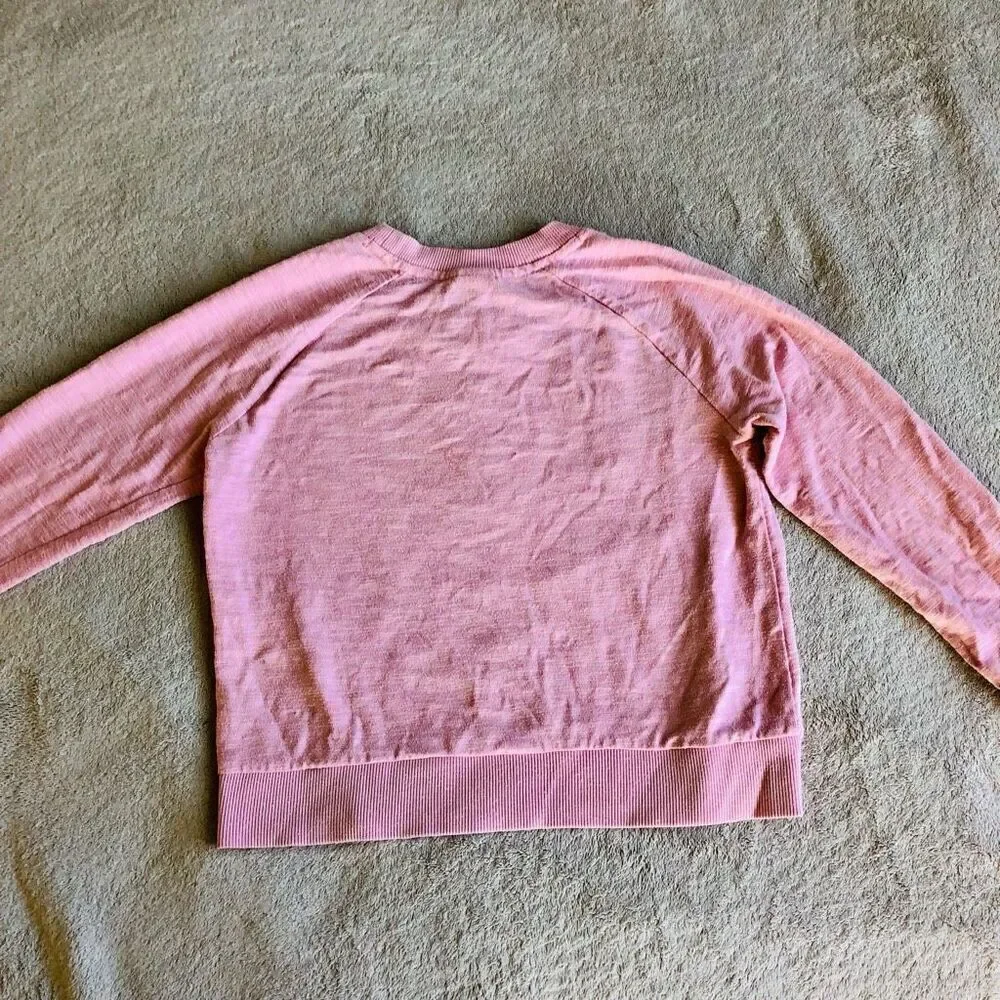 Gymboree Girls Hear Me Roar Pink Lightweight Sweatshirt